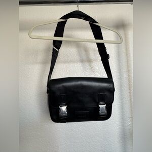 Coach Black Leather Men's Bag